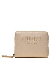 Liu Jo Duży Portfel Damski Ecs M Zip Around AF5156 E0087 Złoty. Żółte portfele Liu Jo, bez wzorów, ze skóry. Za 269.99 zł.