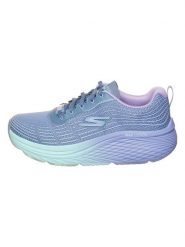 Skechers Sneakersy "Max Cushioning Elite 2.0 - Sp" w kolorze fioletowo-błękitnym rozmiar: 38,5. Niebieskie trampki Skechers, bez wzorów, z materiału, bez zapięcia. Za 156.24 zł.