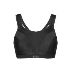 Biustonosz treningowy Shock Absorber Active D+ Classic 2024. Czarne bielizna sportowa Champion, bez wzorów. Za 179.99 zł.
