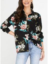 LA Angels Koszula w kolorze czarnym rozmiar: XL. Czarne koszule LA Angels, xl, bez wzorów, z wiskozy, bez kołnierzyka, bez ramiączek. Za 60.99 zł.