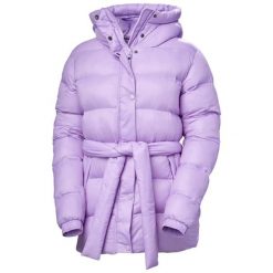 Damska kurtka puchowa Helly Hansen W Grace. Fioletowe kurtki Helly Hansen, na zimę, m, bez wzorów, z poliamidu, bez kaptura, primaloft. Za 912.50 zł.