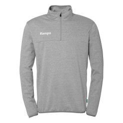 Bluza treningowa z zamkiem błyskawicznym 1/4 Kempa. Białe bluzy Kempa, xl, bez wzorów, z materiału, bez kaptura. Za 243.00 zł.