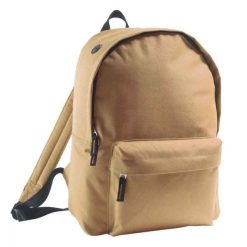 Plecak Rider Plain. Brązowe plecaki SOL'S, bez wzorów. Za 55.99 zł.