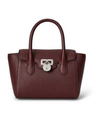 LAUREN RALPH LAUREN Torebka Small Tanner 431969349009 Bordowy. Czerwone torebki klasyczne Lauren Ralph Lauren, bez wzorów, ze skóry, bez dodatków. Za 1,399.00 zł.