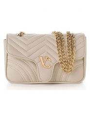 Vince Camuto Torebka w kolorze beżowym - 23 x 15 x 7 cm rozmiar: onesize. Brązowe torby na ramię Vince Camuto, bez wzorów, z materiału, na ramię, pikowane, bez dodatków. Za 89.95 zł.