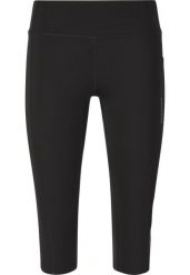 Damskie legginsy 3/4 Endurance Strong. Czarne legginsy ENDURANCE, bez wzorów, z materiału, do biegania. Za 150.00 zł.