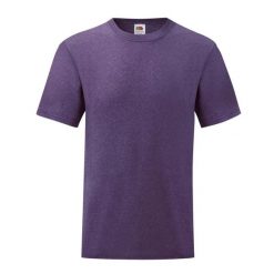 Koszulka Unisex Dla Dorosłych Valueweight. Fioletowe bluzki FRUIT OF THE LOOM, xl, bez wzorów, sportowe, bez kołnierzyka, bez ramiączek. Za 37.99 zł.