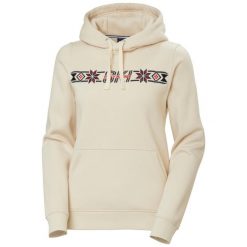 Bluza damska z kapturem Helly Hansen Elevate. Białe bluzy Helly Hansen, bez wzorów, z bawełny, z kapturem. Za 465.00 zł.