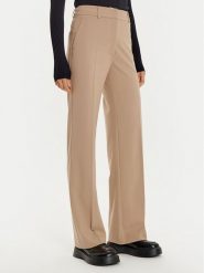 ACCESS FASHION Spodnie materiałowe 44-5064-118 Beżowy Straight Fit. Brązowe spodnie materiałowe ACCESS FASHION, bez wzorów, z materiału. Za 259.99 zł.