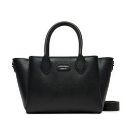 Torebka Emporio Armani. Czarne shopper Emporio Armani, bez wzorów, bez dodatków. Za 1,689.00 zł.