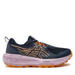 Buty do biegania Asics. Niebieskie obuwie sportowe Asics, bez zapięcia, do biegania. Za 449.99 zł.