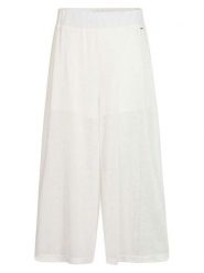 Herrlicher Spodnie "Andreia" w kolorze kremowym rozmiar: M. Brązowe spodnie materiałowe Herrlicher, m, bez wzorów, z materiału. Za 172.08 zł.