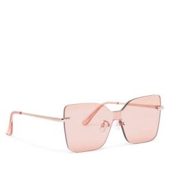 Okulary przeciwsłoneczne Aldo. Czerwone okulary przeciwsłoneczne Aldo, bez wzorów. Za 59.99 zł.