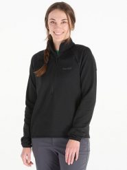 Marmot Bluza polarowa "Leconte" w kolorze czarnym rozmiar: S. Czarne bluzy Marmot, s, bez wzorów, z materiału, bez kaptura. Za 184.46 zł.
