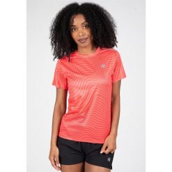 Mokena Koszulka - Czerwony. Czerwone bluzki GORILLA WEAR, xl, bez wzorów, sportowe, bez kołnierzyka, bez ramiączek. Za 192.00 zł.