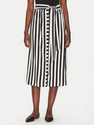 YAS Spódnica midi Savanna 26028279 Czarny Regular Fit. Czarne spódnice YAS, xl, bez wzorów, z wiskozy, midi. Za 159.99 zł.