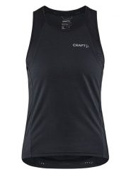 Craft Top kolarski "Core Endur" w kolorze czarnym rozmiar: XS. Czarne topy Craft, xs, bez wzorów, z materiału, bez kołnierzyka, bez ramiączek. Za 129.95 zł.