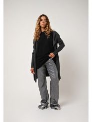 AUTHENTIC CASHMERE Kaszmirowy kardigan "Chésery" w kolorze antracytowym rozmiar: M. Czarne kardigany AUTHENTIC CASHMERE, m, bez wzorów, z kaszmiru. Za 337.41 zł.