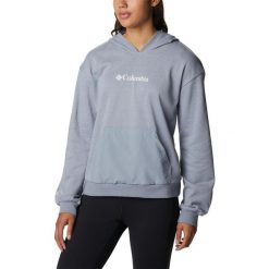 Damska bluza z kapturem Columbia Logo III French Terry. Szare bluzy Columbia, xs, bez wzorów, z kapturem. W wyprzedaży za 223.30 zł.