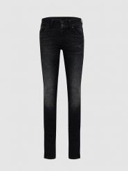 LTB Dżinsy "Molly M" - Slim fit - w kolorze czarnym rozmiar: W26/L36. Czarne jeansy LTB, l, z aplikacjami. Za 52.79 zł.