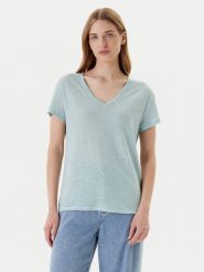 United Colors Of Benetton T-Shirt 37UJD401Q Zielony Regular Fit. Zielone t-shirty United Colors of Benetton, l, bez wzorów, ze lnu, bez kołnierzyka, bez ramiączek. Za 179.99 zł.