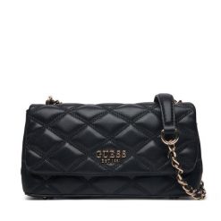 Torebka Guess. Czarne torebki klasyczne Guess, z aplikacjami, bez dodatków. Za 349.99 zł.