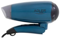 Adler AD 2263 Składana niebieski. Suszarki do włosów Adler. Za 61.90 zł.