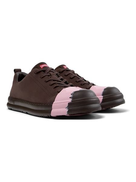 Camper Skórzane sneakersy "Runner JCT" w kolorze brązowym rozmiar: 43. Brązowe trampki Camper, bez wzorów, bez zapięcia. Za 284.95 zł.