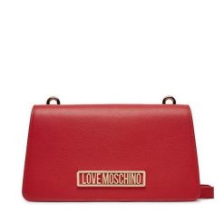Torebka LOVE MOSCHINO. Czerwone listonoszki Love Moschino, bez wzorów, bez dodatków. Za 949.99 zł.