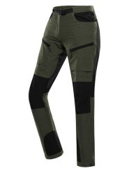 Alpine Pro Spodnie funkcyjne "Akana 2" w kolorze khaki rozmiar: 44. Brązowe spodnie dresowe Alpine Pro, bez wzorów, z materiału, outdoorowe. Za 214.70 zł.