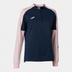 Bluza do piłki nożnej damska Joma Eco Championship. Czarne bluzy Joma, l, bez wzorów, bez kaptura. Za 158.35 zł.