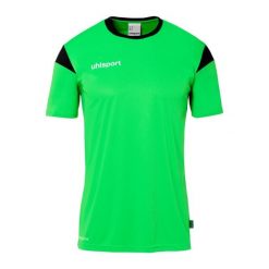 Koszulka Uhlsport Squad 27. Czarne bluzki Uhlsport, s, bez wzorów, z dżerseju, sportowe, bez kołnierzyka, bez ramiączek. Za 122.50 zł.