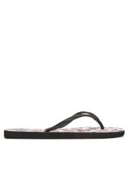 Roxy Japonki 839452A Czarny. Czarne klapki Roxy, bez wzorów, z syntetyku, bez obcasa. Za 69.99 zł.