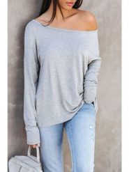 Milan Kiss Koszulka w kolorze szarym rozmiar: XL. Szare bluzki Milan Kiss, xl, bez wzorów, bez kołnierzyka, bez ramiączek. Za 92.86 zł.