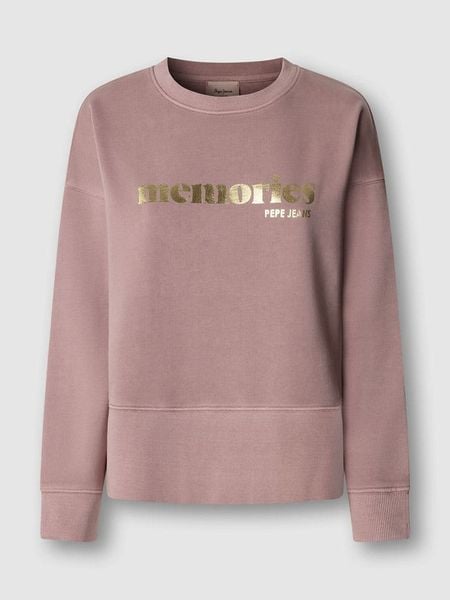 Pepe Jeans Bluza "Cintia" w kolorze jasnoróżowym rozmiar: L. Różowe bluzy Pepe Jeans, l, bez wzorów, z jeansu, bez kaptura. Za 189.95 zł.