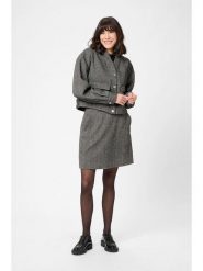 Kaffe Kurtka przejściowa w kolorze czarno-białym rozmiar: 36. Białe kurtki Kaffe, bez wzorów, bez kaptura. Za 208.99 zł.