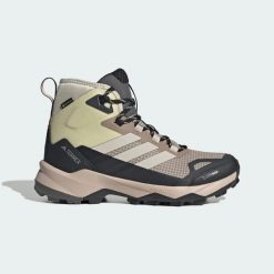 Buty trekkingowe do kostki Terrex Skychaser AX5 GORE-TEX® CLIMAWARM+. Białe trekkingi Adidas, z gore-texu, trekkingowe. Za 699.00 zł.