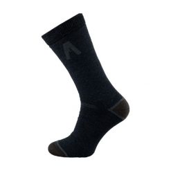 Skarpety trekkingowo narciarskie Alpinus Nuuk Merino. Czarne skarpety Alpinus, bez wzorów, z wełny. Za 69.00 zł.