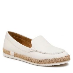 Espadryle Lasocki. Białe espadryle Lasocki, bez wzorów, bez obcasa, bez zapięcia. Za 199.99 zł.