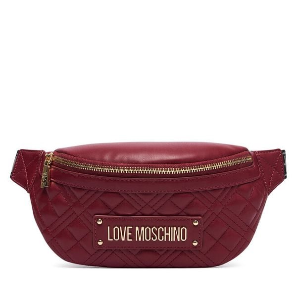 Nerka LOVE MOSCHINO. Czerwone torebki klasyczne Love Moschino, bez wzorów, bez dodatków. Za 679.99 zł.