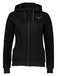 Mizuno Bluza w kolorze czarnym rozmiar: M. Czarne bluzy sportowe Mizuno, m, bez wzorów, bez kaptura. Za 136.45 zł.