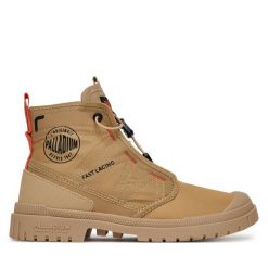 Trapery Palladium. Brązowe trapery i śniegowce Palladium. Za 289.99 zł.