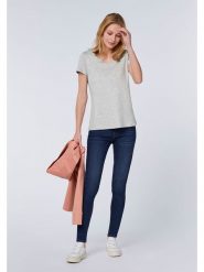 Detto Fatto Koszulka w kolorze szarym rozmiar: 46. Szare bluzki Detto Fatto, bez wzorów, z bawełny, bez kołnierzyka, bez ramiączek. Za 60.99 zł.