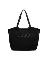 Liu Jo Torebka AF6117 T711A Czarny. Czarne shopper Liu Jo, bez wzorów, z materiału, bez dodatków. Za 559.99 zł.