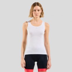 Podkoszulek rowerowy damski Odlo ZEROWEIGHT PERF. Białe bielizna sportowa Odlo, l, bez wzorów. Za 224.75 zł.