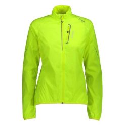 Kurtka sportowa damska CMP windstopper. Żółte kurtki sportowe CMP, l, bez wzorów, z poliesteru, bez kaptura, trekkingowe, windstopper. W wyprzedaży za 120.00 zł.
