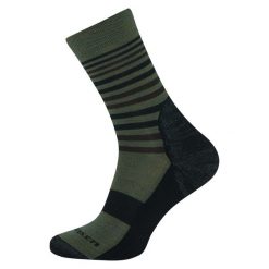 Skarpety trekkingowe Fjord Nansen Tour Merino Kevlar z wełną merino. Zielone skarpety FJORD NANSEN, bez wzorów, z wełny. Za 64.99 zł.