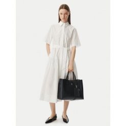 Torebka Tommy Hilfiger. Czarne torebki klasyczne TOMMY HILFIGER, bez wzorów, bez dodatków. Za 699.99 zł.