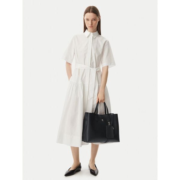 Torebka Tommy Hilfiger. Czarne torebki klasyczne TOMMY HILFIGER, bez wzorów, bez dodatków. Za 699.99 zł.