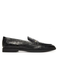 Lordsy Guess. Czarne lordsy Guess, z aplikacjami, bez obcasa, bez zapięcia. Za 679.99 zł.